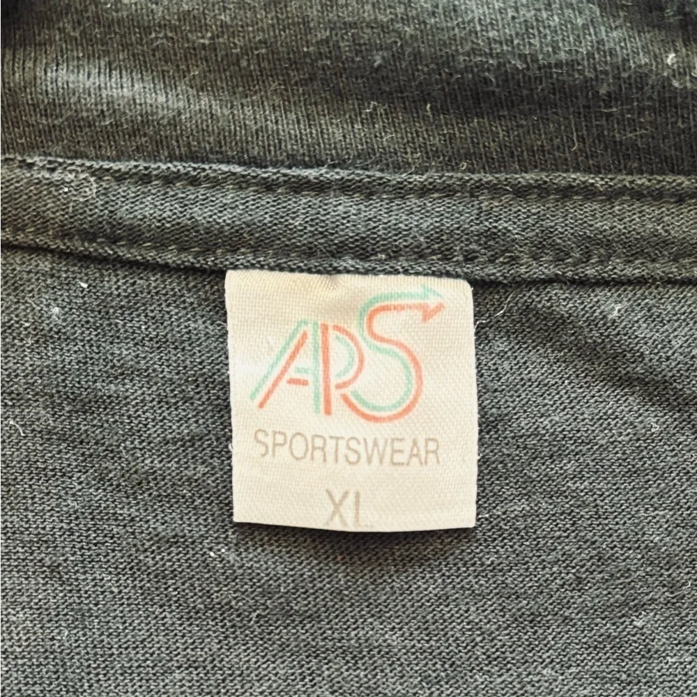 MONTE CARLO MONACO FISH BLACK T-SHIRT + GOLD EMBROIDERY, SIZE XL - Picture 7 of 8